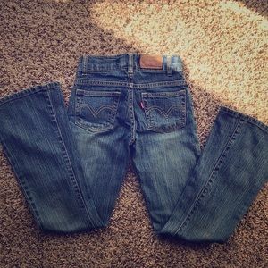 Girl’s Levi’s Size 8 Slim Stretch Flare